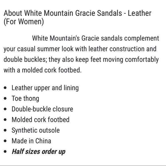 NIB White Mountain Gracie Footbed Thong Sandal - Picture 3 of 13